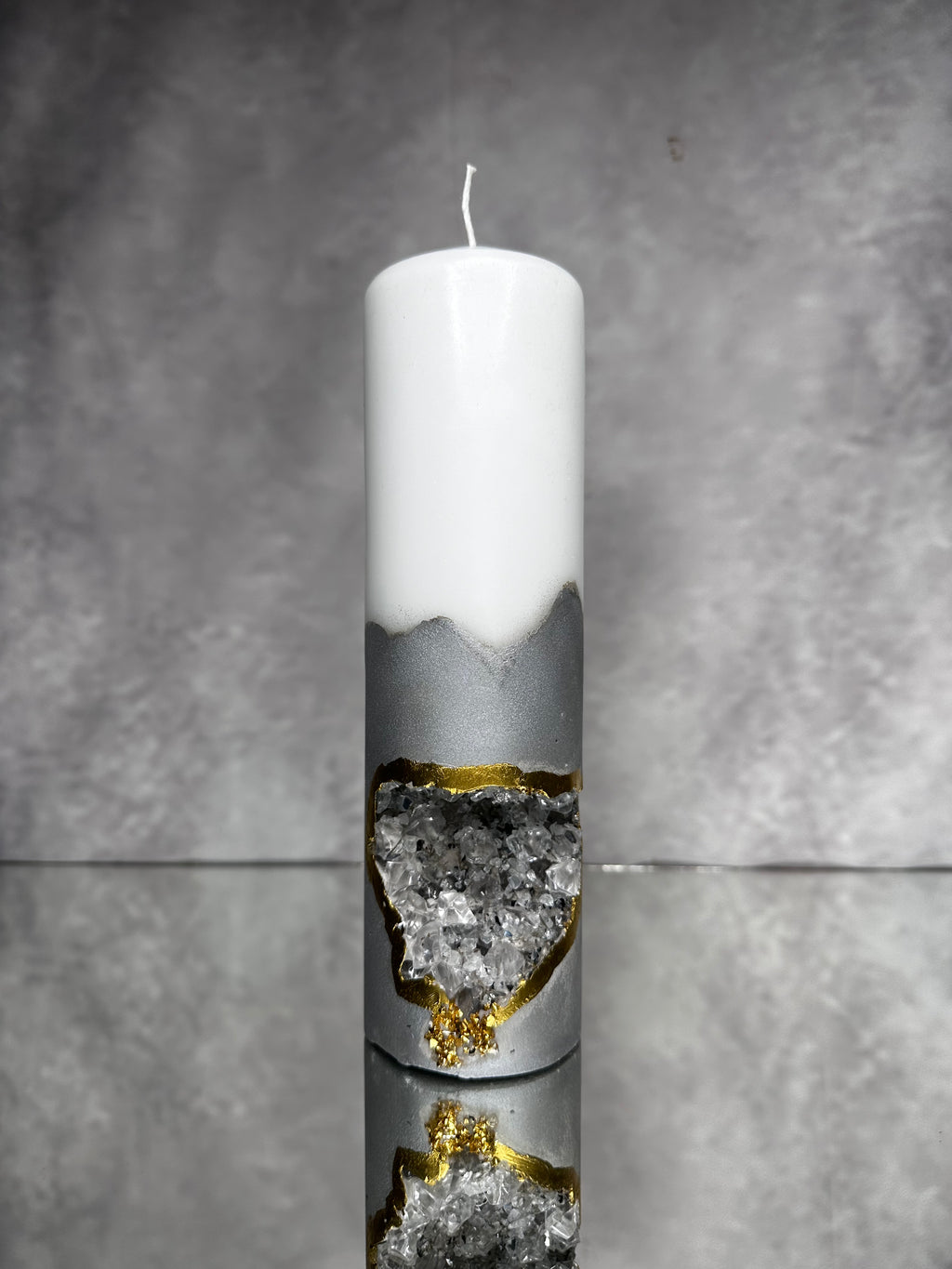 Velas Decorativas Estilo Geoda (Set)