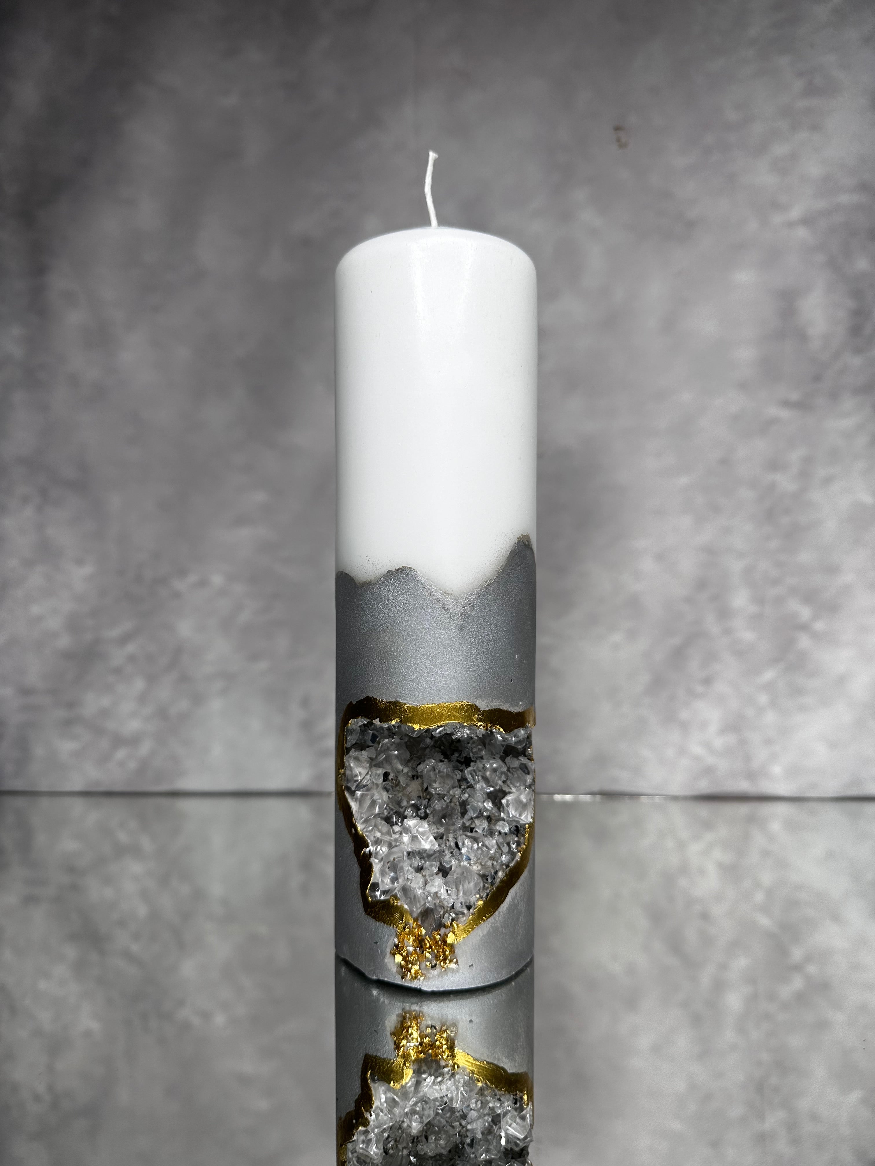 Velas Decorativas Estilo Geoda (Set)